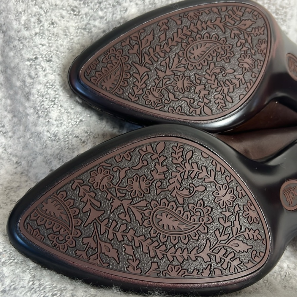 Sofft‎ Brown Crocodile pattern Leather upper pump… - image 13